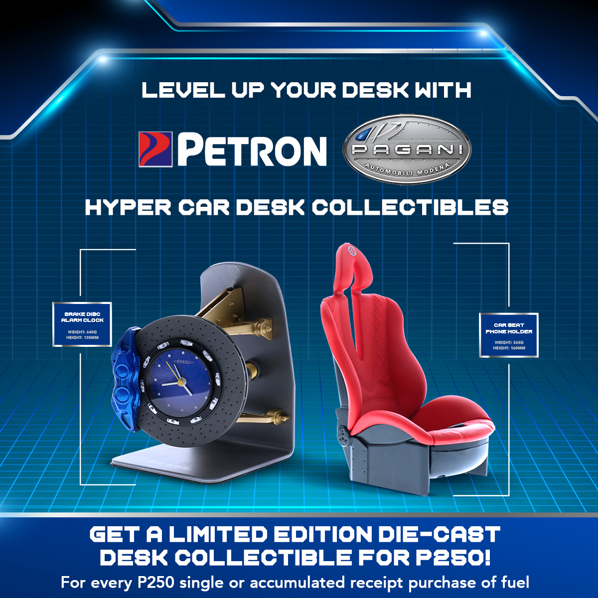 EXTENDED: Petron Pagani Hypercar Desk Collectible (September 15-November 16, 2019)