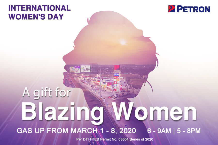 Blazing Women Promo (Mar. 1-8, 2020)