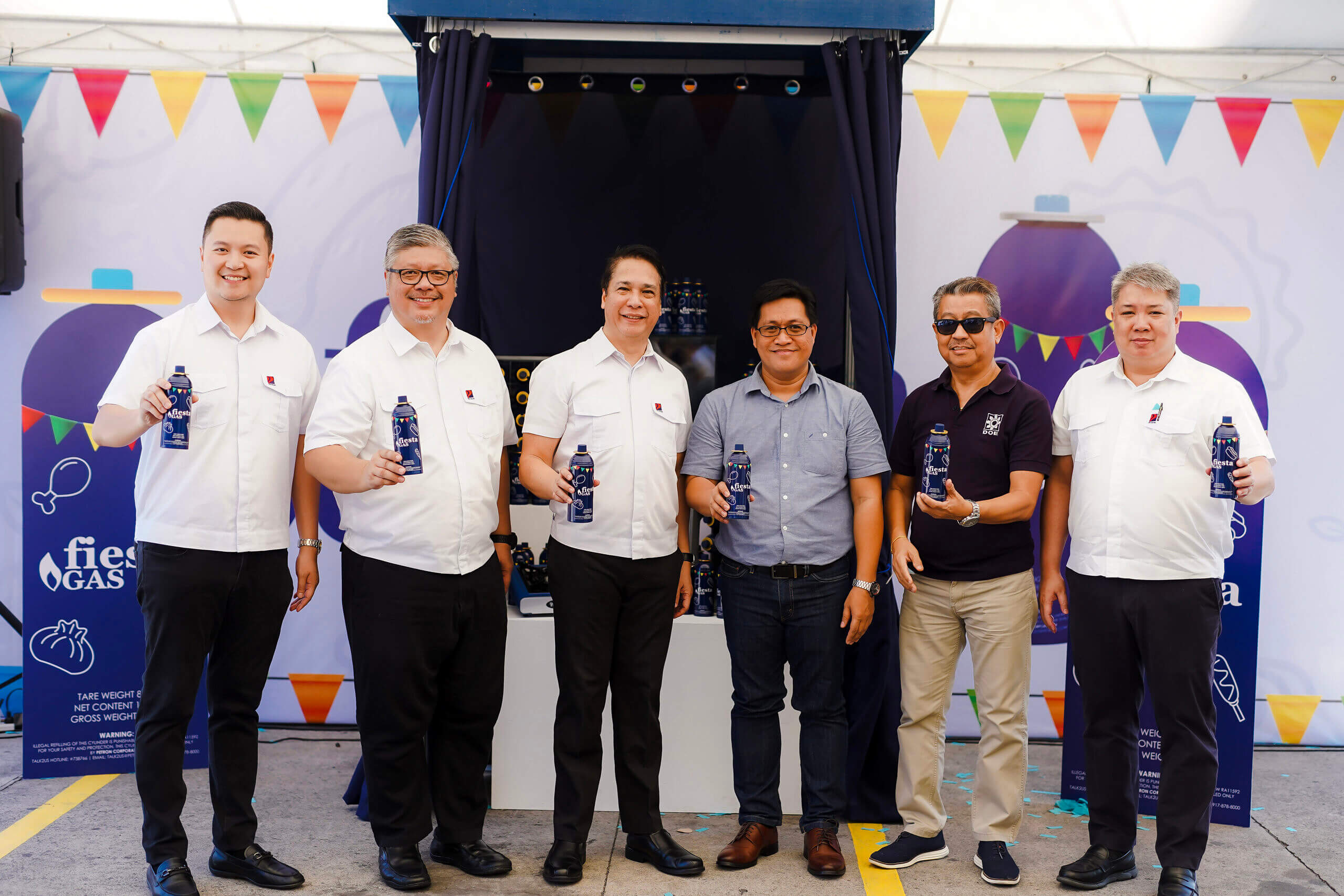 Petron introduces Fiesta Gas refillable LPG cylinder in Luzon